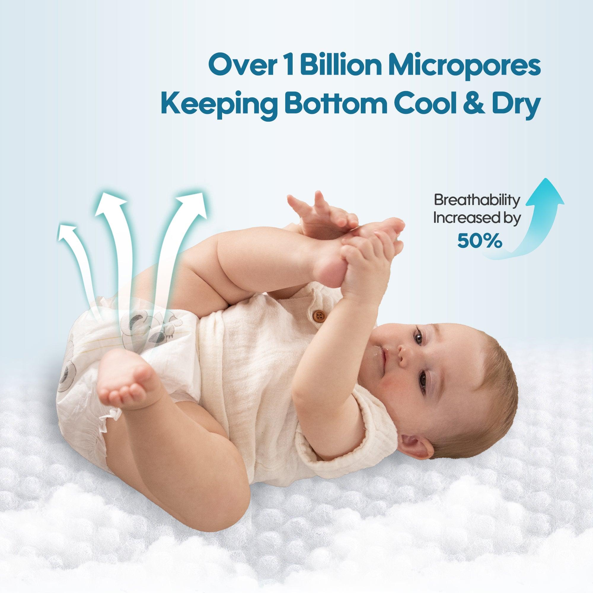 Premium Natural Newborn Diapers