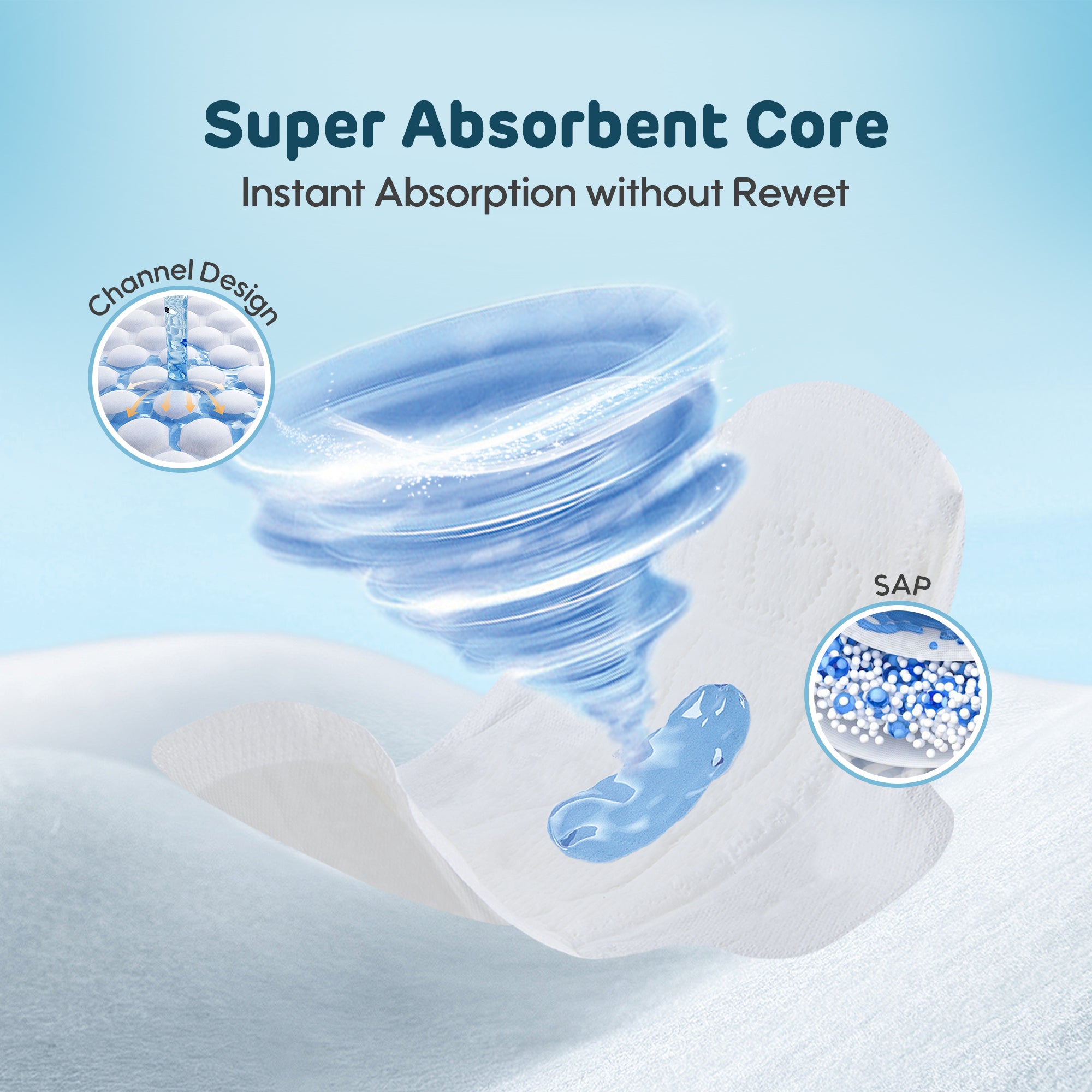 Comfy Super Soft Sanitary Napkin 245mm