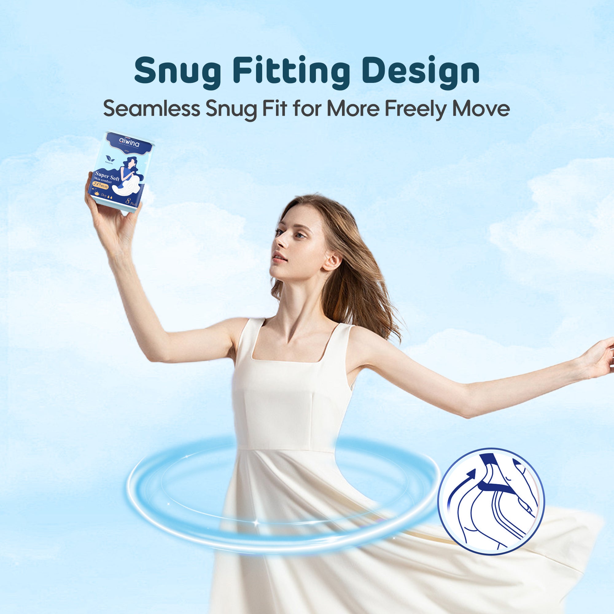 Comfy Super Soft Sanitary Napkin 245mm