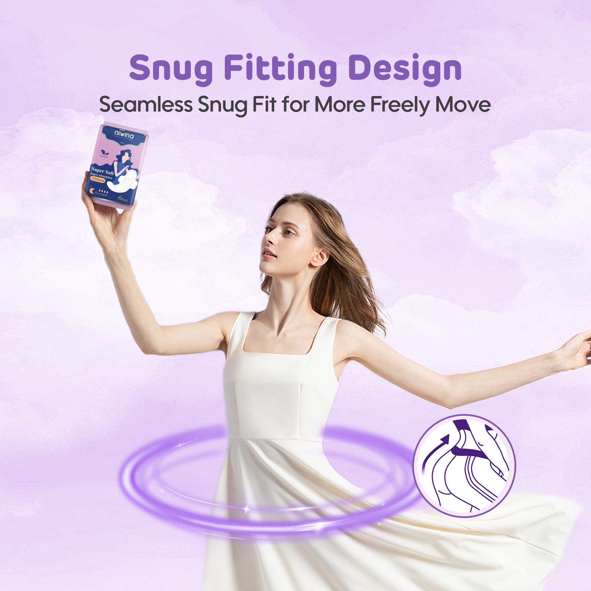 Comfy Super Soft Sanitary Napkin 320mm