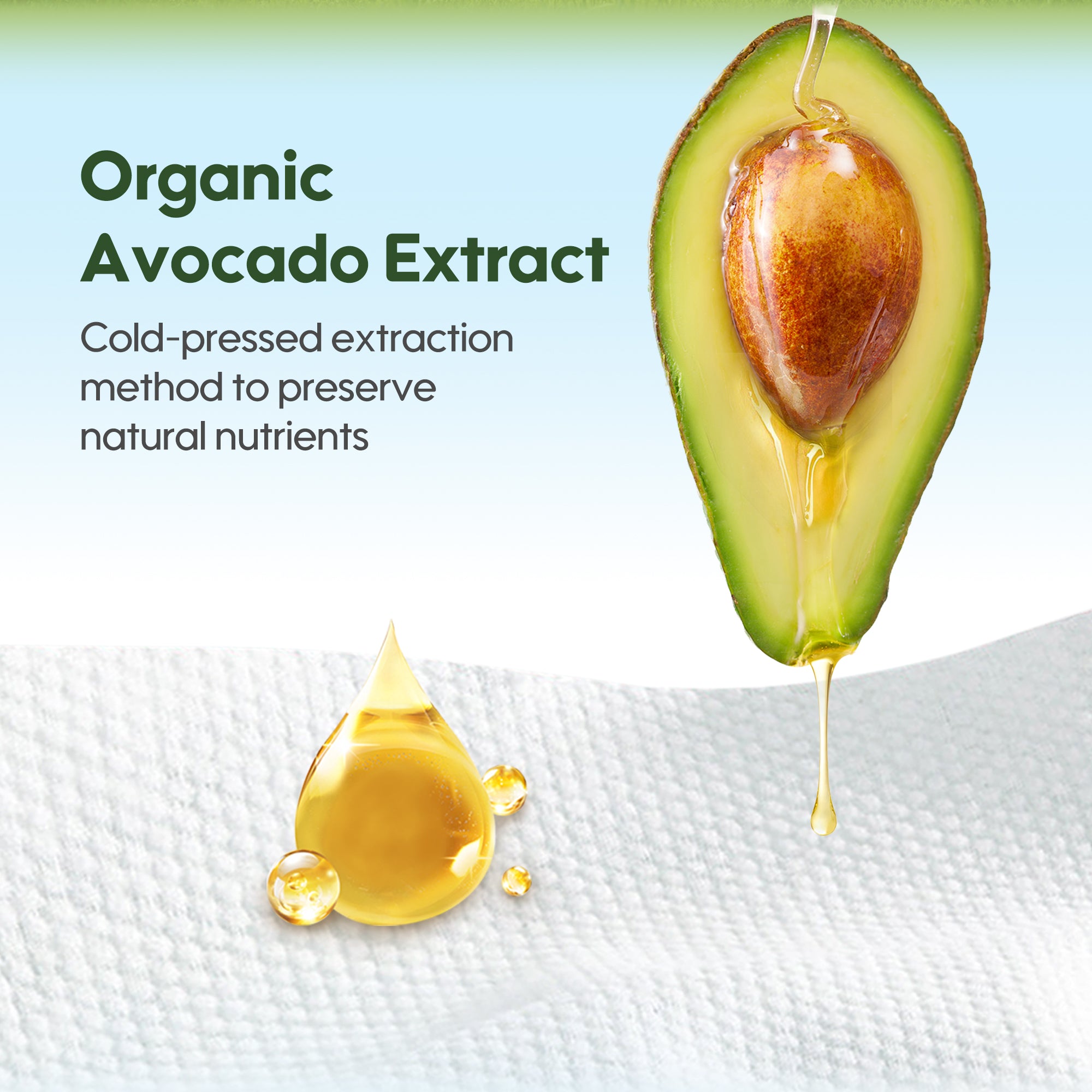 Fresh Organic Avocado Baby Wipes