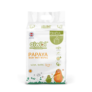 Fresh Organic Papaya Baby Wipes