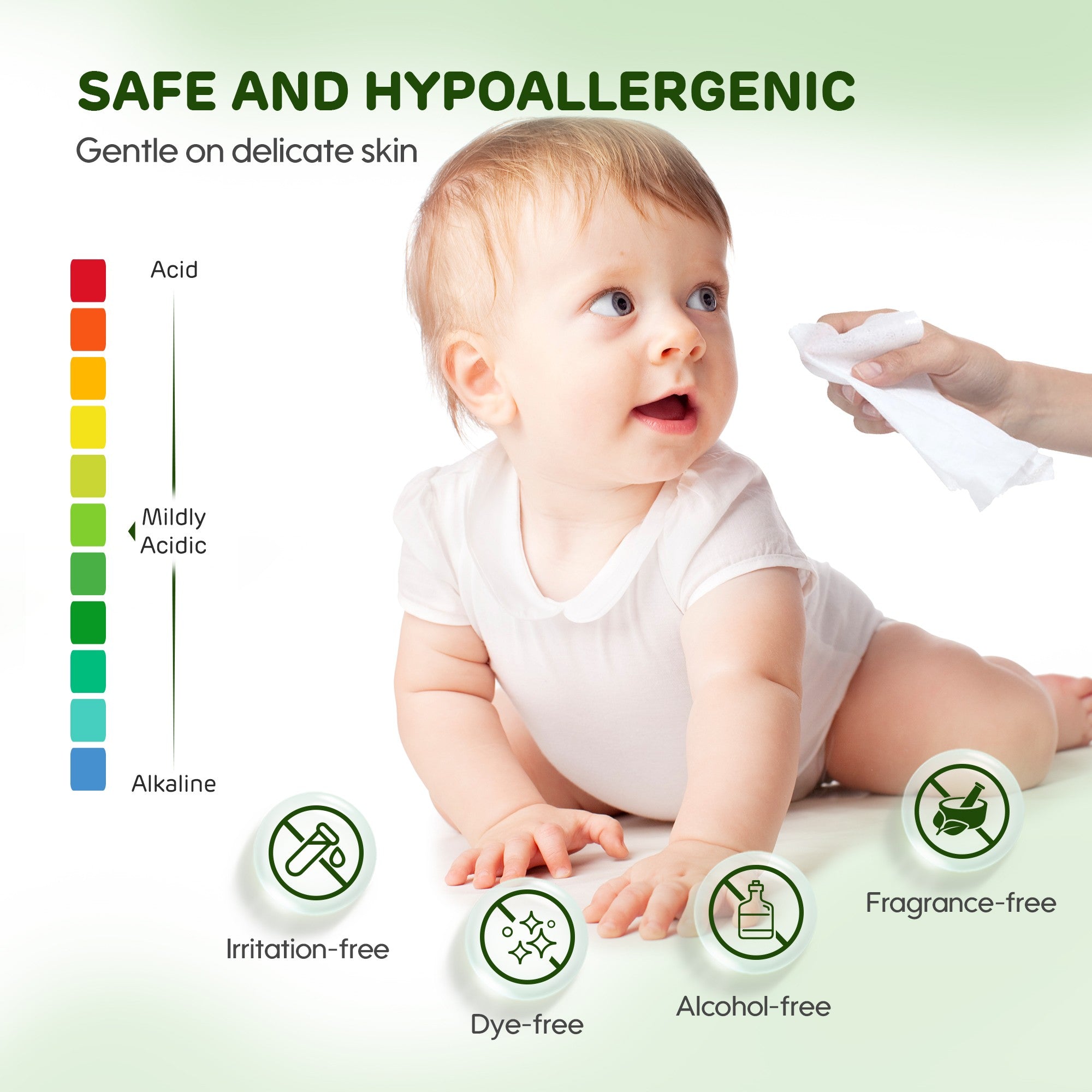 Eco-friendly 100% Bamboo Wet Wipes