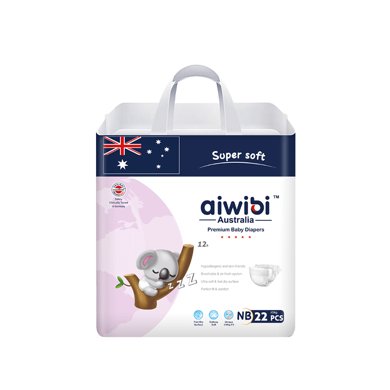 Premium Natural Newborn Diapers