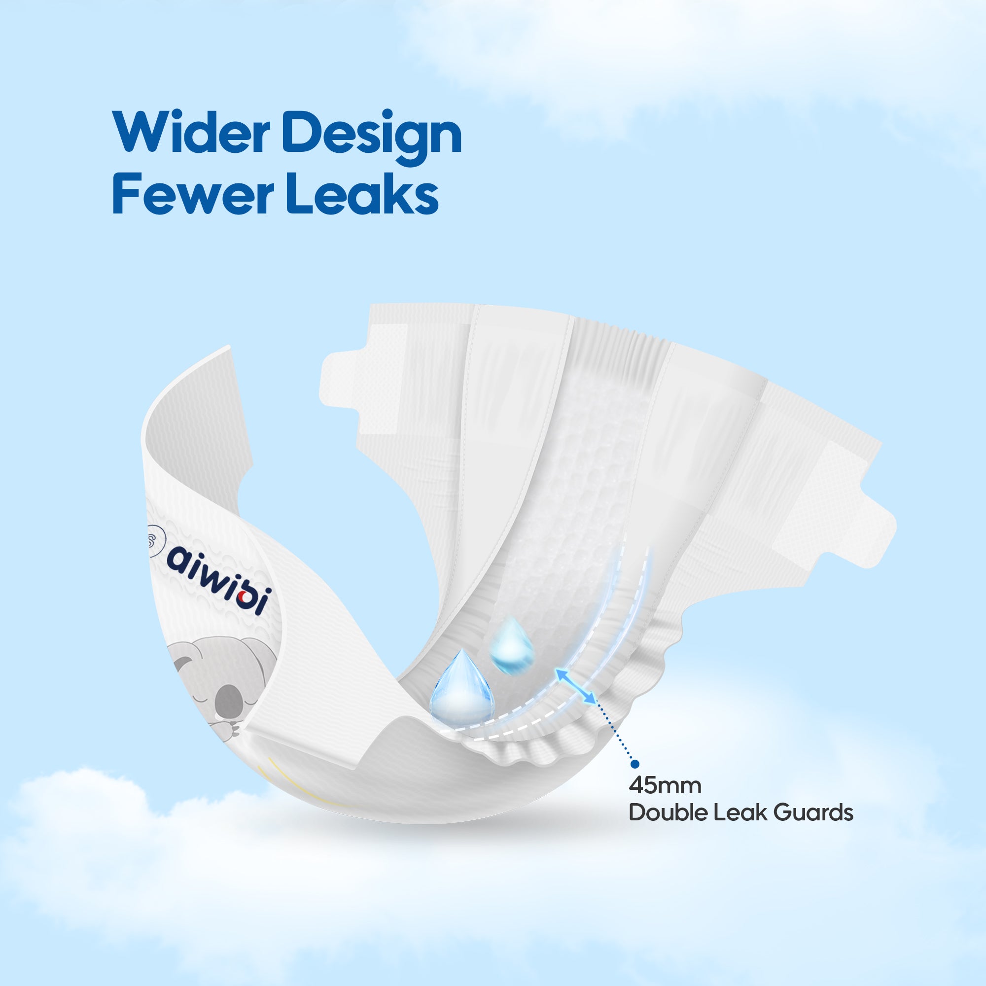 Comfy Soft Baby Diapers Small Pack Size S 15Pcs