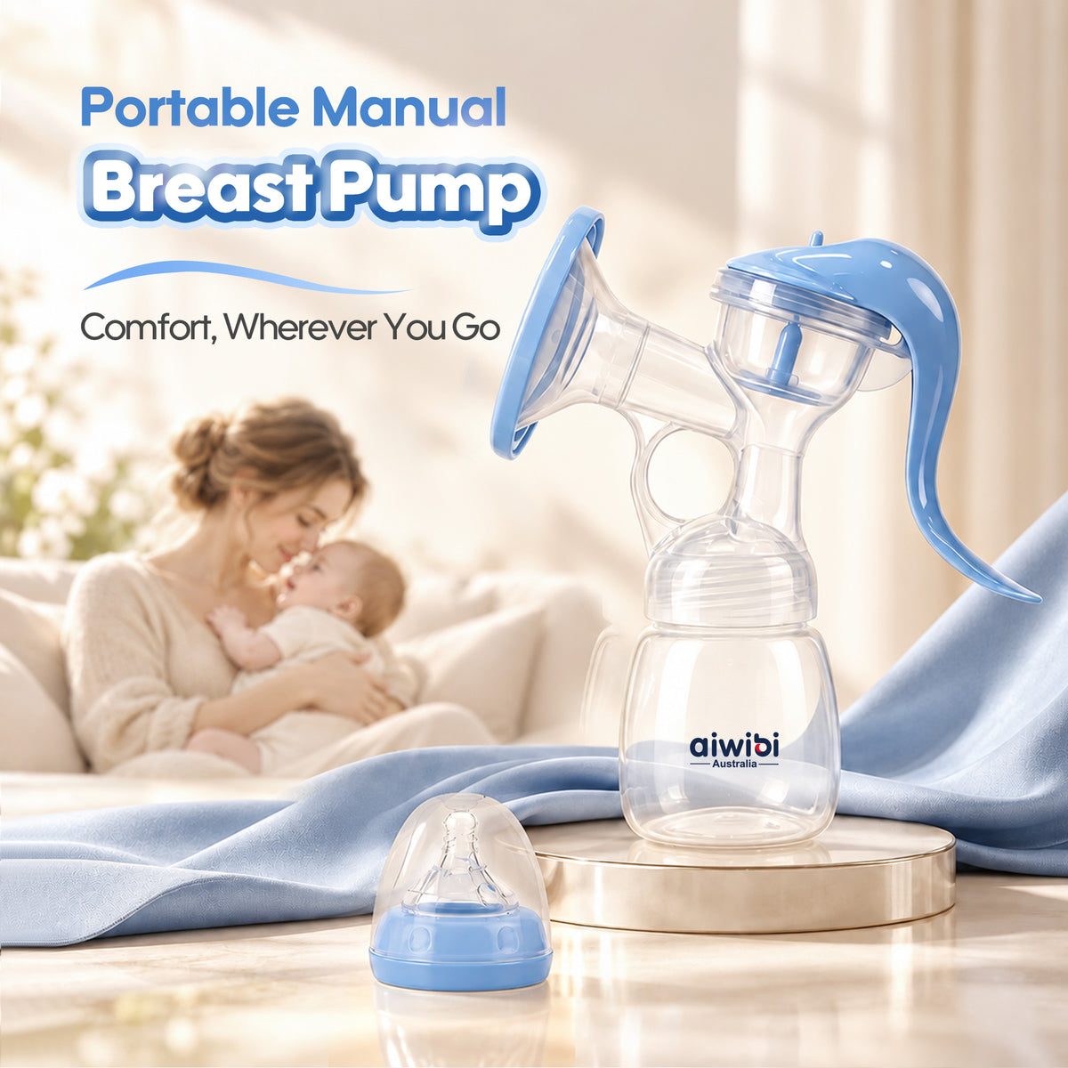 Portable Manual Breast Pump
