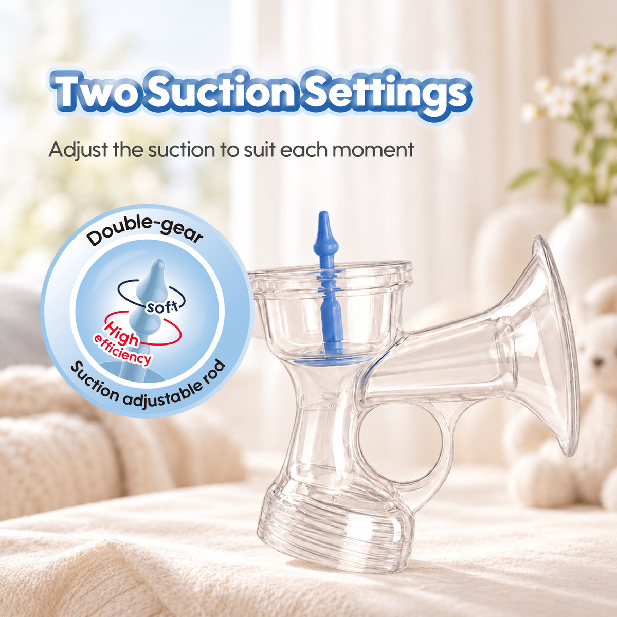 Portable Manual Breast Pump