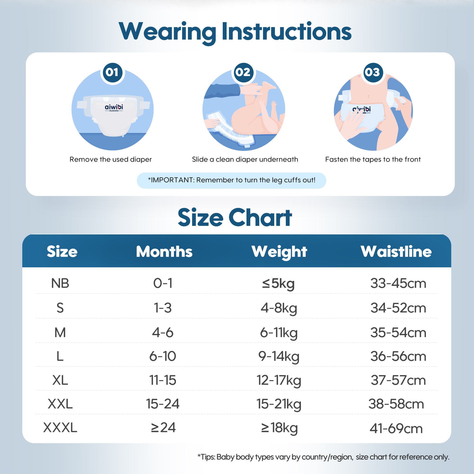 Premium Natural Newborn Diapers