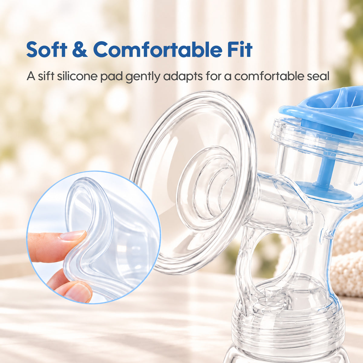 Portable Manual Breast Pump