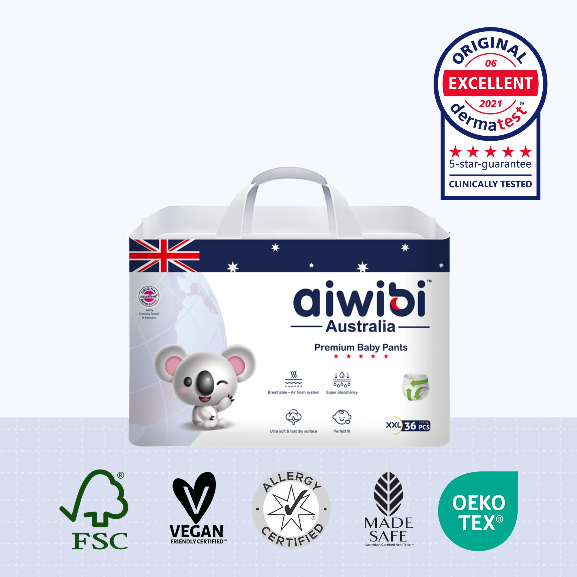 Comfy Guard Baby Pants Large Pack Size XXL