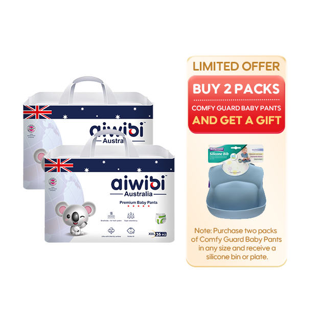 Comfy Guard Baby Pants Large (2-Pack)