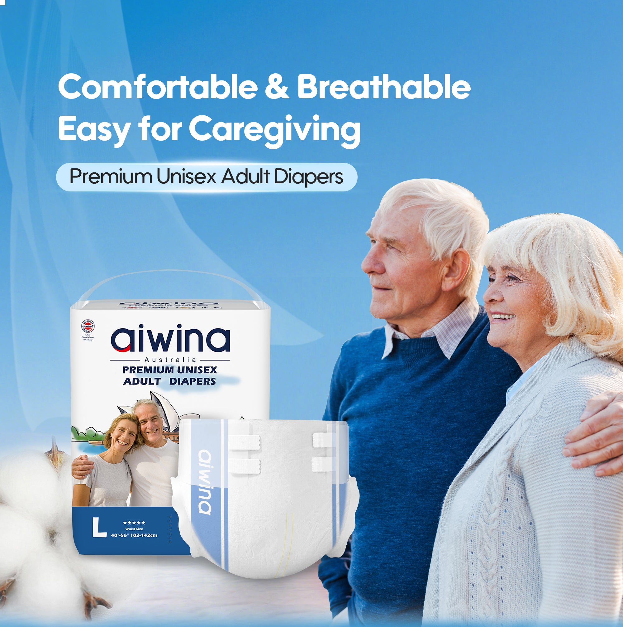 Premium Unisex Adult Diapers