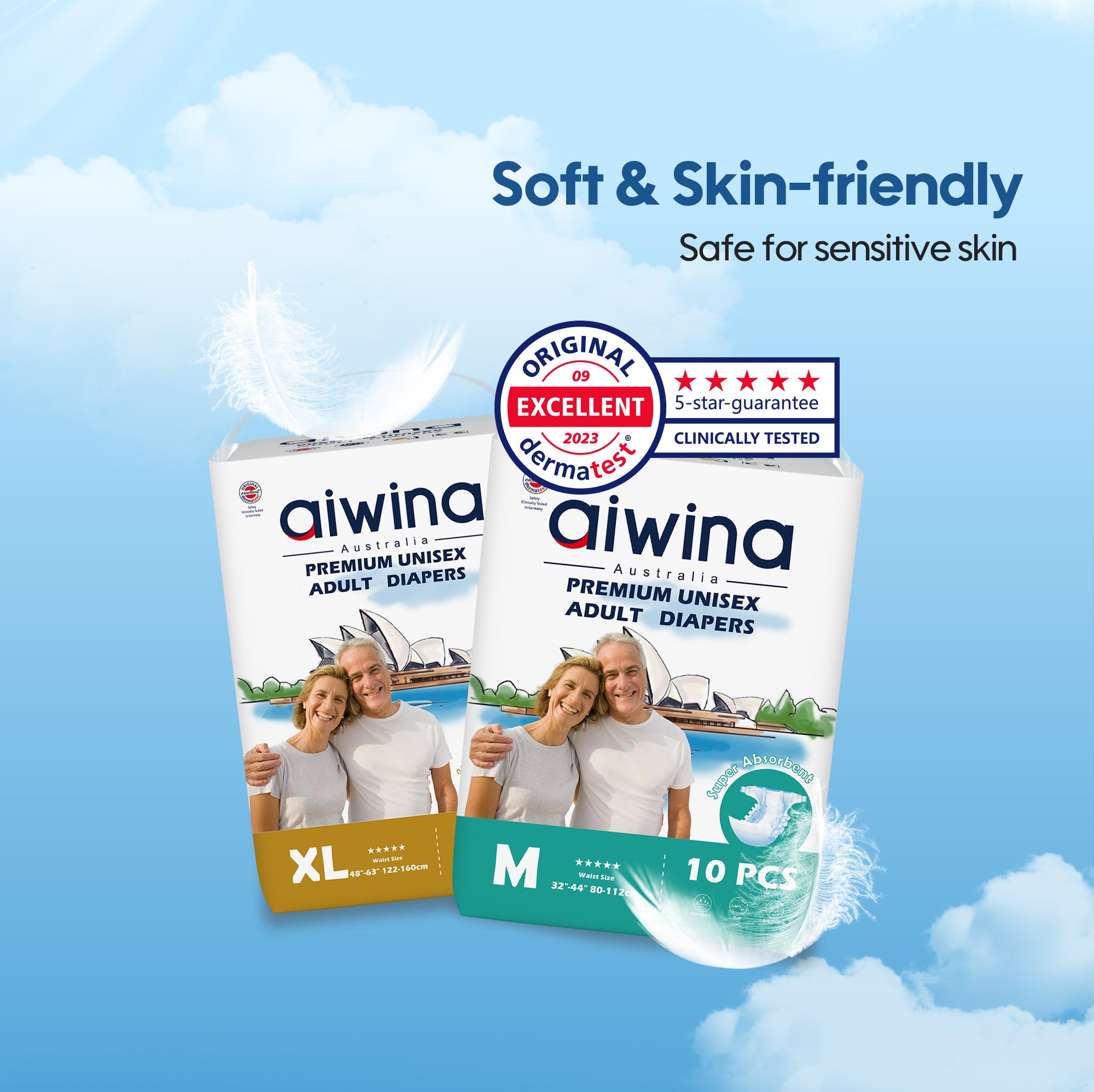 Premium Unisex Adult Diapers