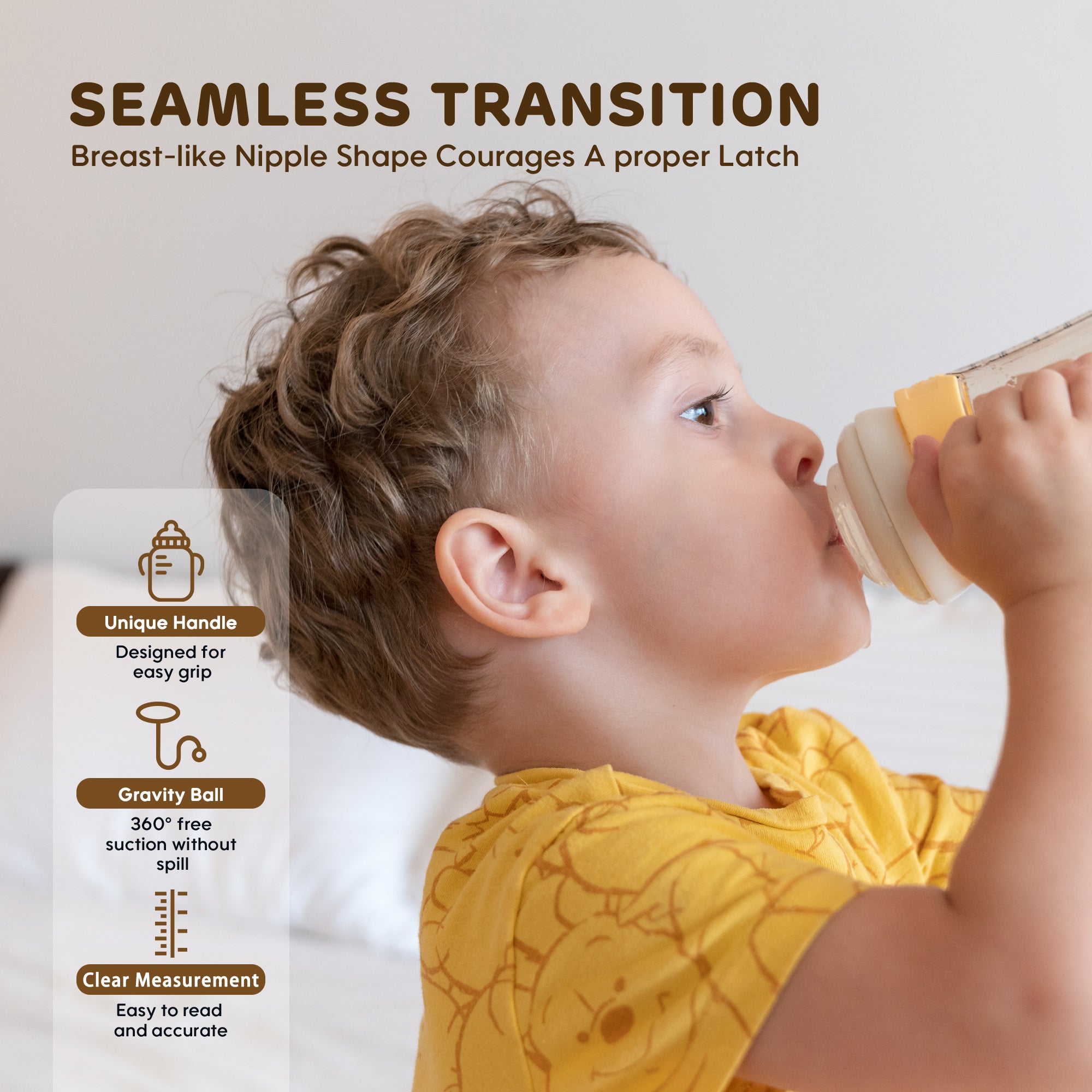 Tritan Shatter-Resist Lightweight Baby Bottles