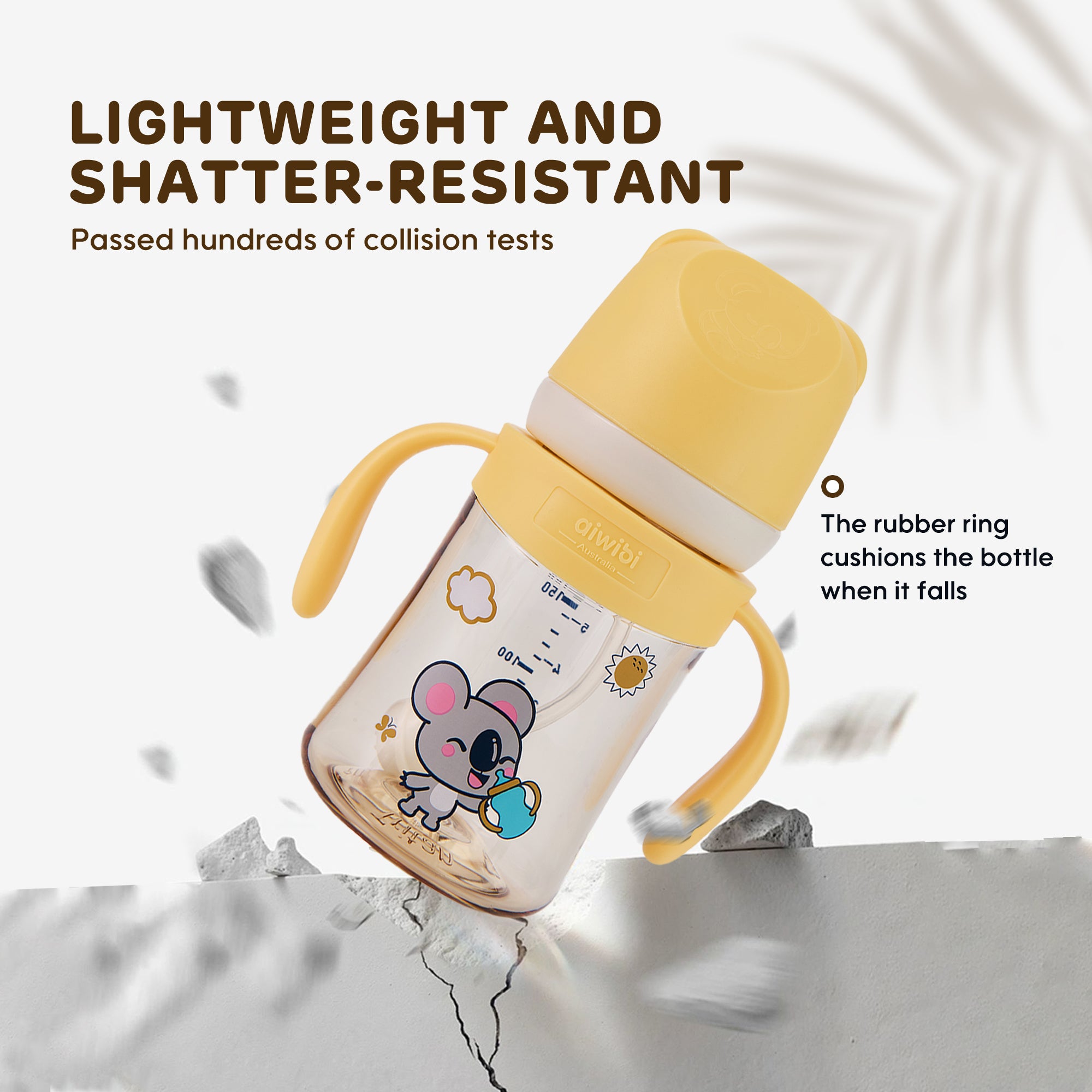 Tritan Shatter-Resist Lightweight Baby Bottles