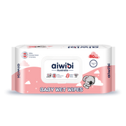 Gentle Soft Sensitive Care Wipes 80Pcs