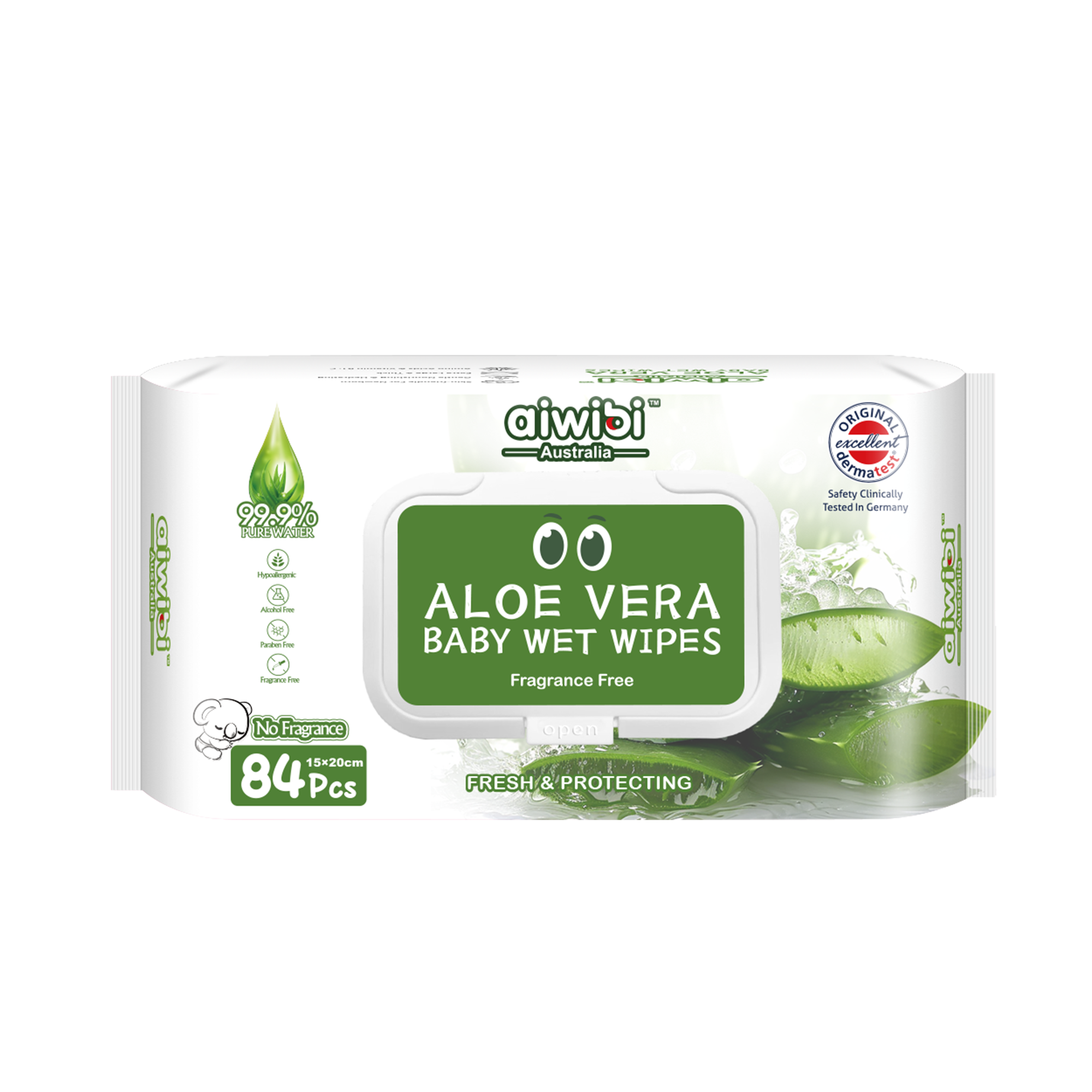 Fresh Organic Aloe Baby Wipes