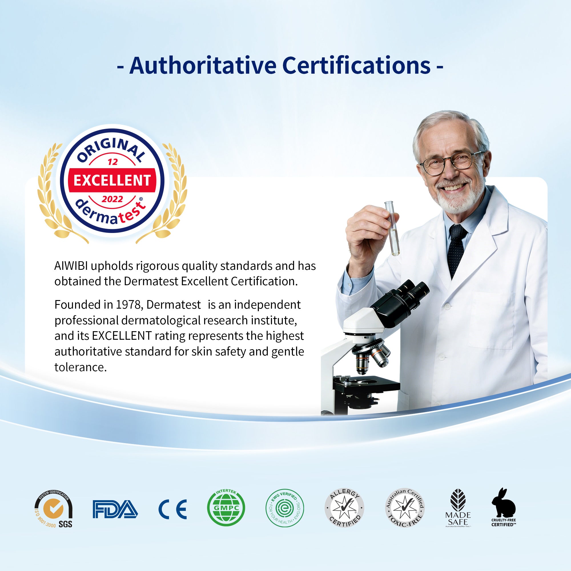 99.91% Pure Water D-Panthenol Wipes