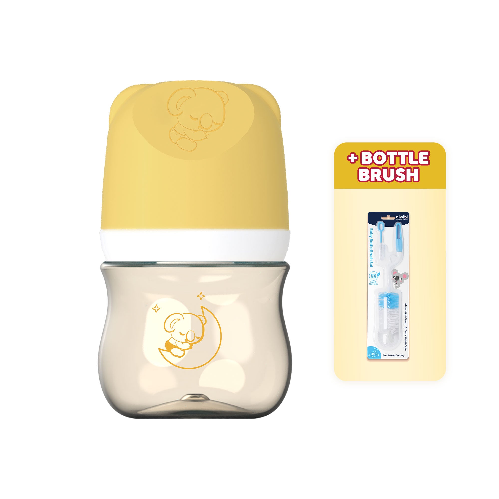 Tritan Shatter-Resist Lightweight Baby Bottles