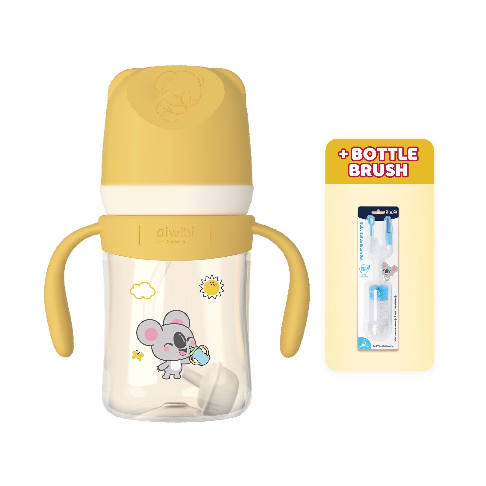 Tritan Shatter-Resist Lightweight Baby Bottles