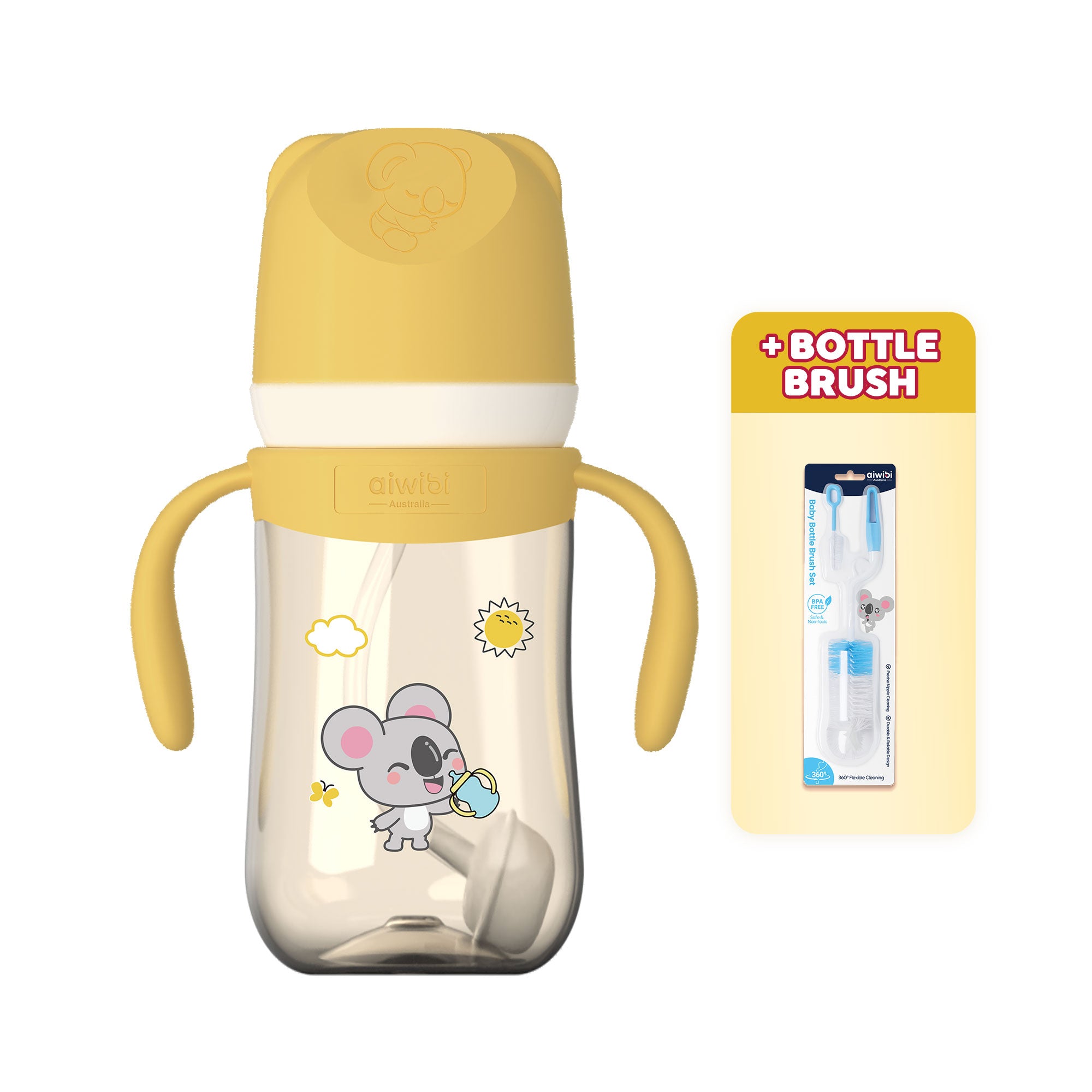 Tritan Shatter-Resist Lightweight Baby Bottles
