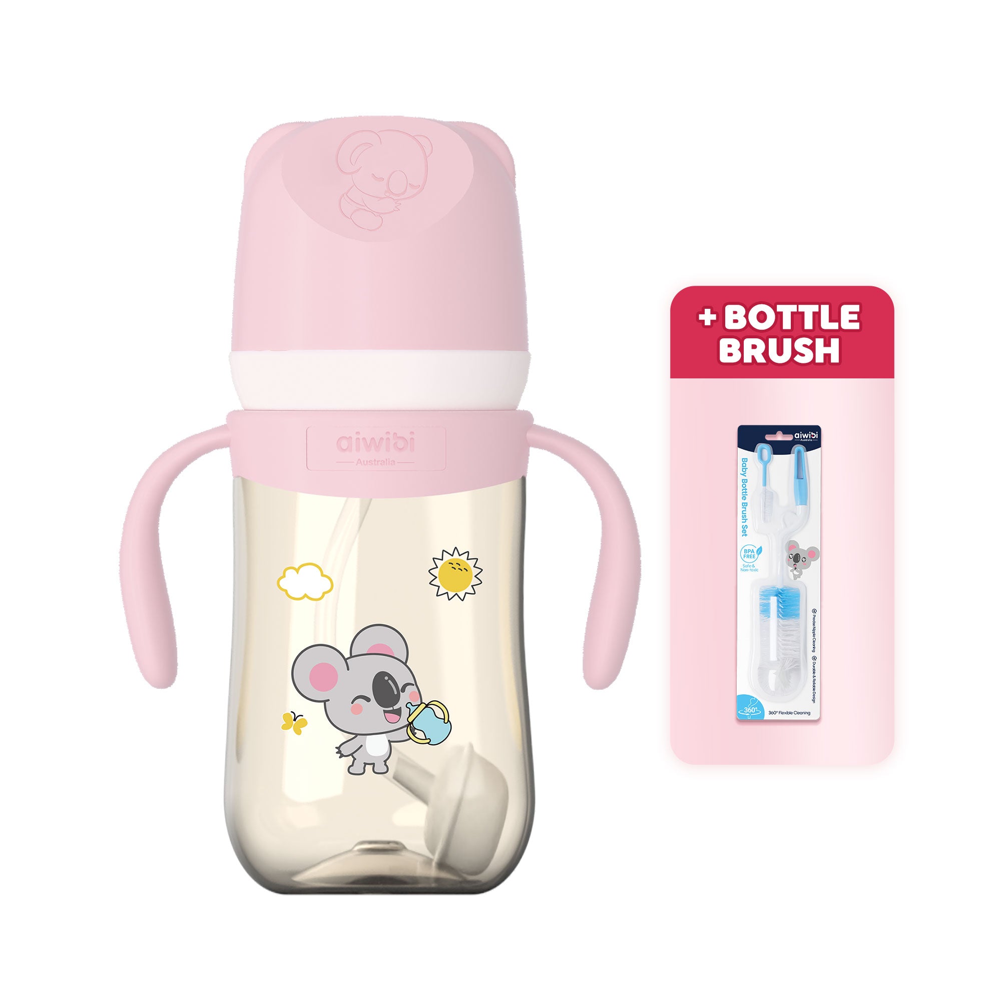 Tritan Shatter-Resist Lightweight Baby Bottles